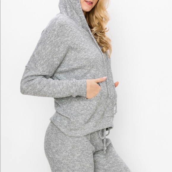 TREND COLOR! Brushed Rib Cozy Set NWOT - Picture 9 of 14